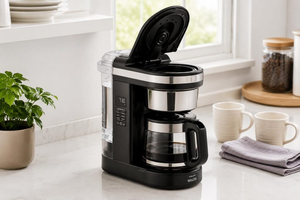 As cafeteiras de filtro são uma excelente opção para quem prepara várias xícaras de café com economia e praticidade.