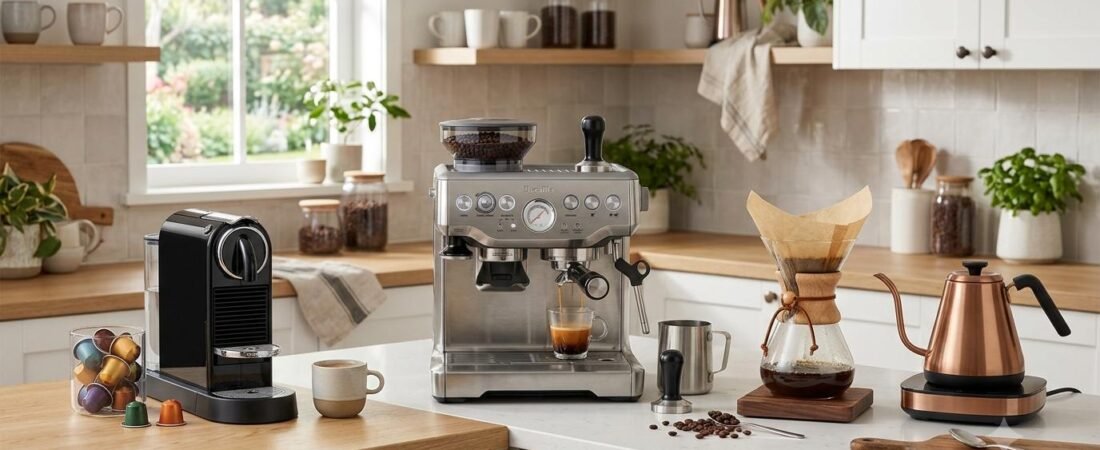 Qual Cafeteira Escolher? Cápsula, Expresso ou Filtro: Descubra a Melhor Opção para Sua Cozinha