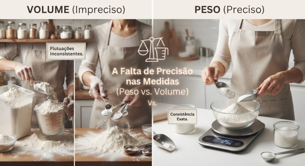 A Falta de Precisão nas Medidas.