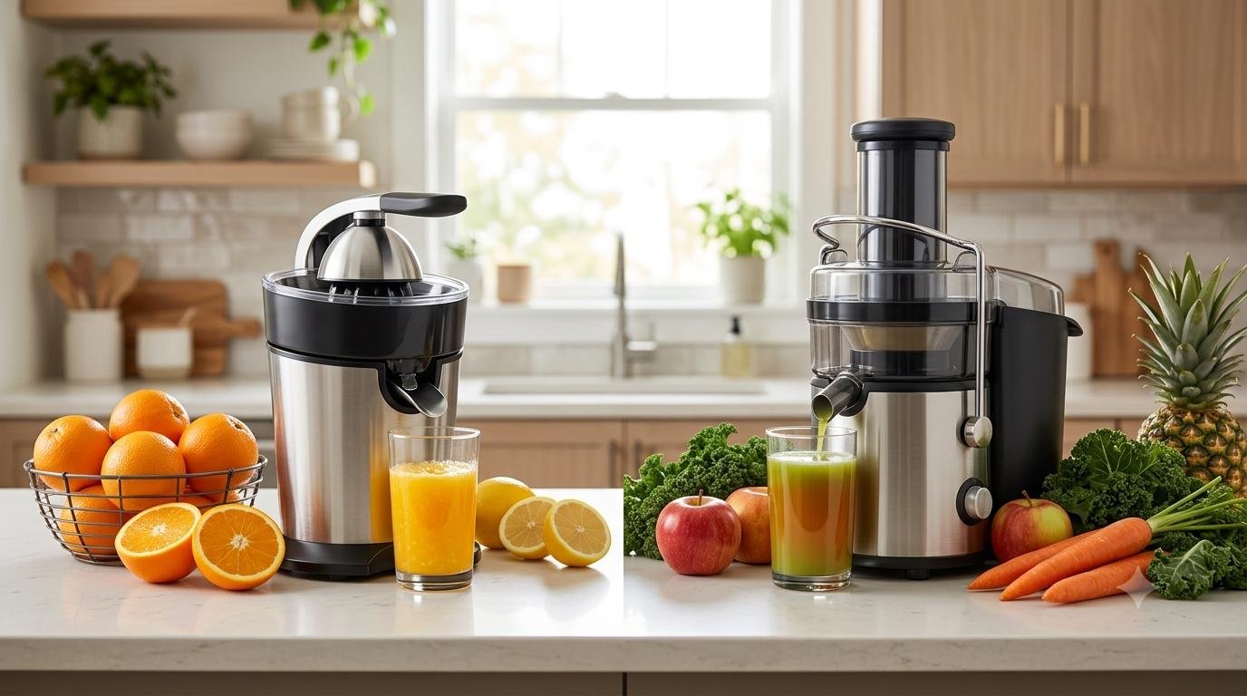 Melhor Espremedor de Frutas: Cítricos ou Centrífuga? Descubra a Opção Ideal
