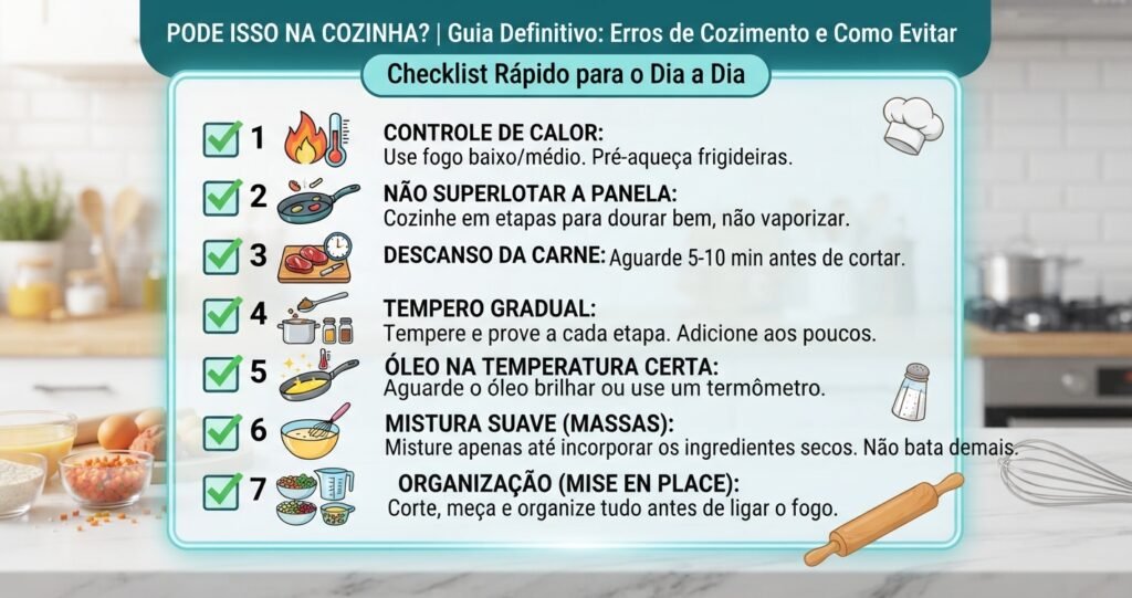 Checklist Rápido para o Dia a Dia.