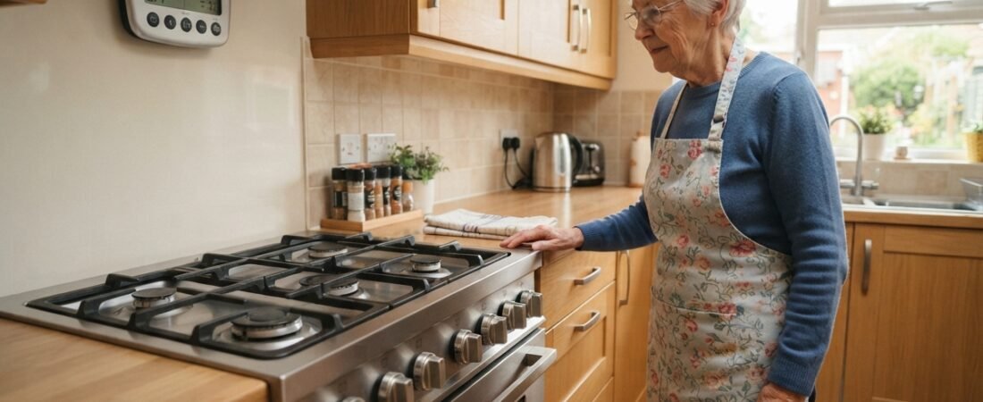 Cozinha Segura para Idoso com Esquecimento: Como Prevenir Riscos de Fogão e Gás