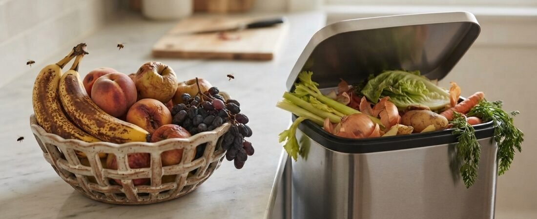 Desperdício de Alimentos: Por Que Frutas, Verduras e Sobras Estragam Antes de Serem Consumidas