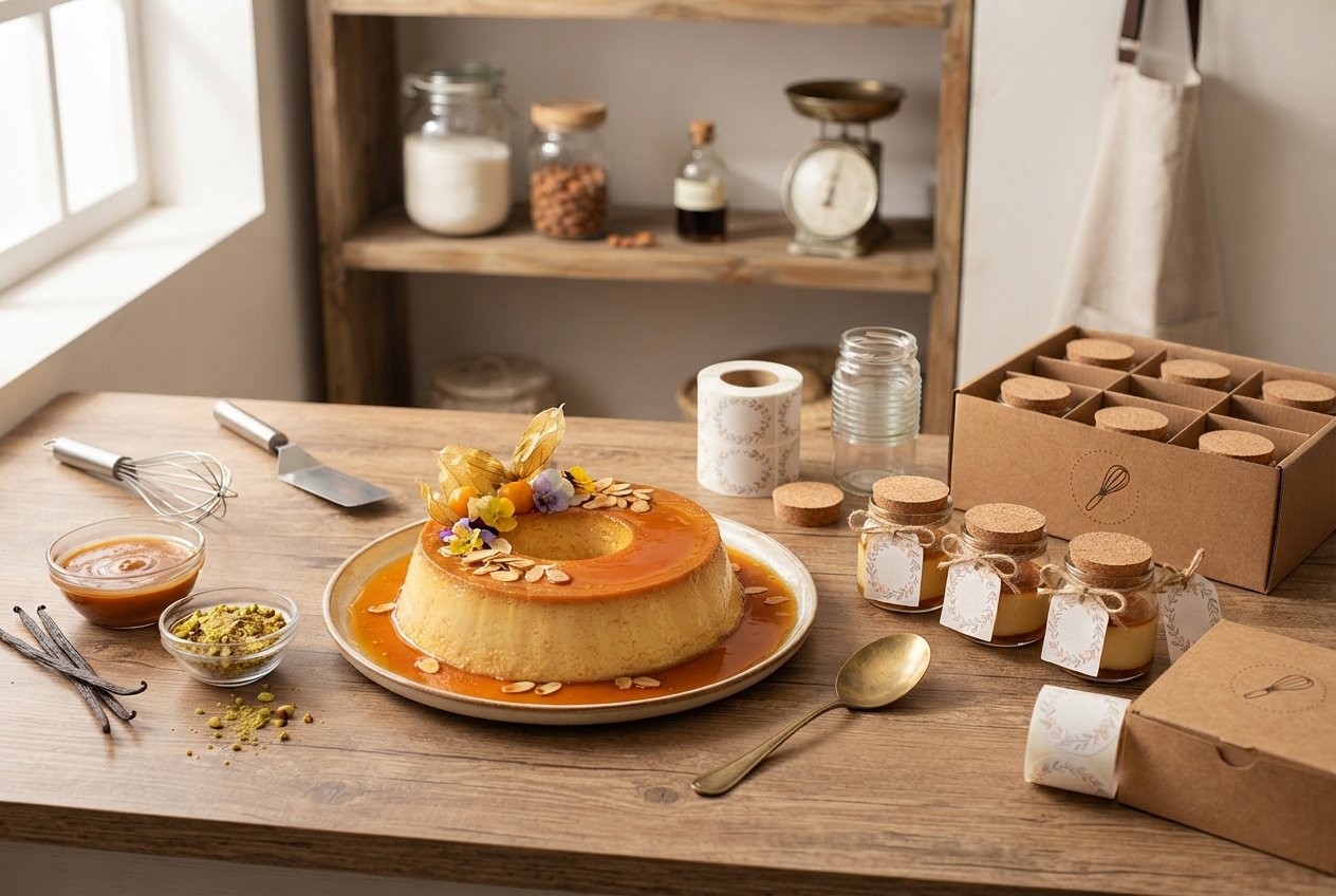 Pudim Gourmet para Vender: Como Começar do Zero, Organizar a Produção e Transformar a Cozinha em uma Possibilidade de Renda