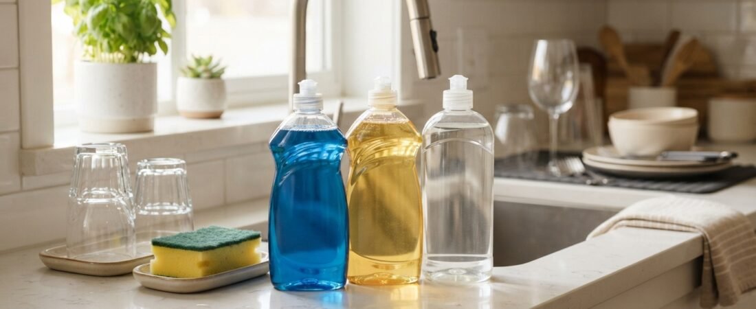 Qual o Melhor Detergente para Lavar Louça? Entenda as Diferenças, o Rendimento e os Cuidados com a Saúde