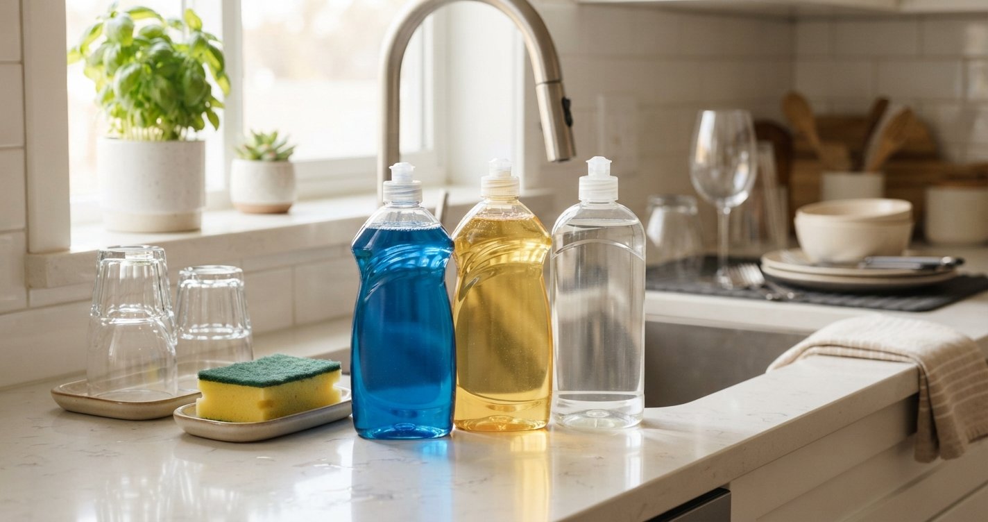 Qual o Melhor Detergente para Lavar Louça? Entenda as Diferenças, o Rendimento e os Cuidados com a Saúde