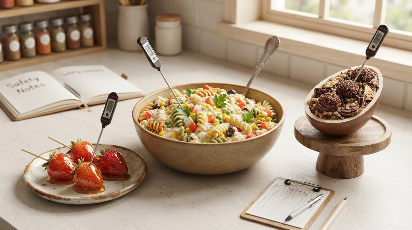 Segurança Alimentar nas Receitas Virais: o Que Ninguém Te Conta Sobre Morango do Amor, Salada de Macarrão e Ovo de Páscoa Caseiro