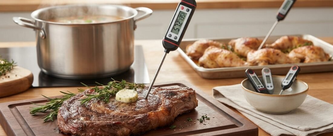 Termômetro Culinário: O Segredo Para Cozinhar com Mais Segurança, Evitar Desperdícios e Acertar o Ponto dos Alimentos
