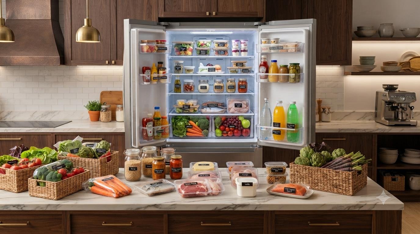 Como Organizar a Geladeira Corretamente: Guia Completo para Conservar os Alimentos