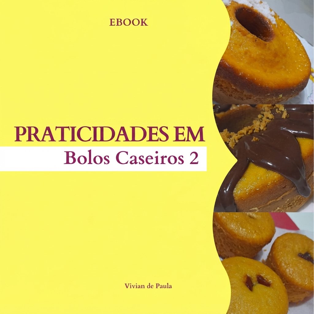 Bolo Caseiro Não da Certo: E-book Praticidades Em Bolos Caseiros 2.