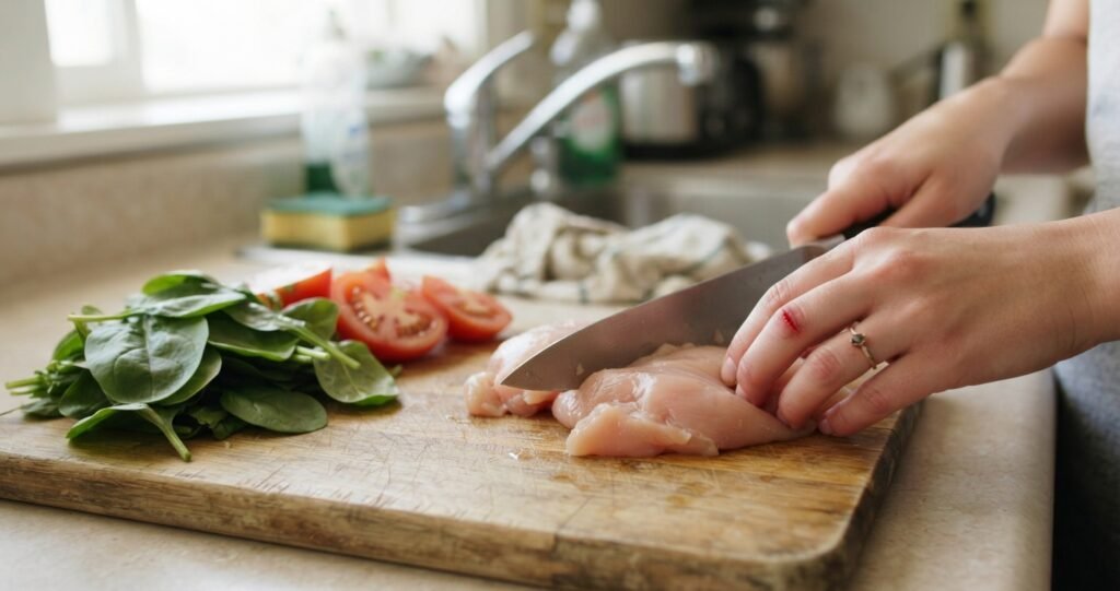 Erros de Higiene na Cozinha.