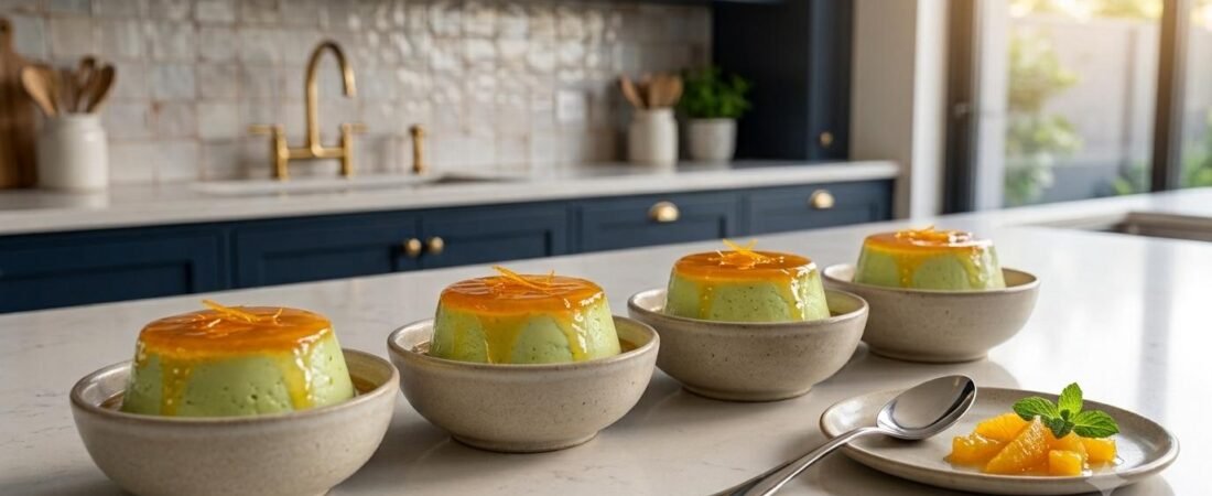 Mousse de Abacate com Calda de Laranja: Receita Fácil e Sem Forno
