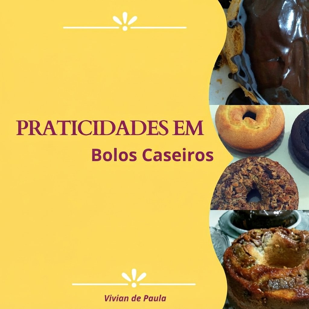 Bolo Caseiro Não da Certo: E-book Praticidades em Bolos Caseiros.