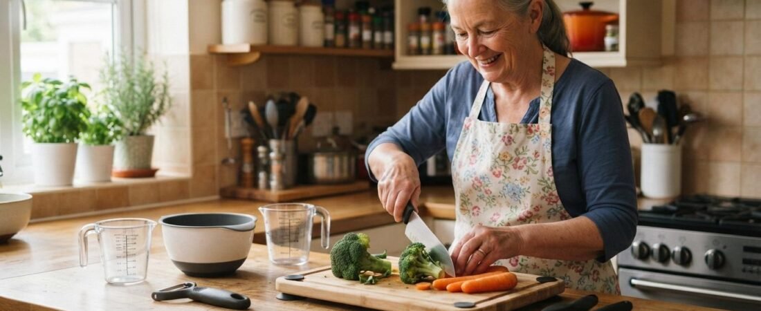 Utensílios de Cozinha Adaptados para Idosos: Guia Completo para Mais Segurança e Autonomia