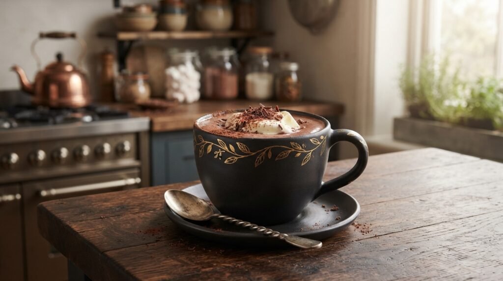Chocolate Quente Receita.