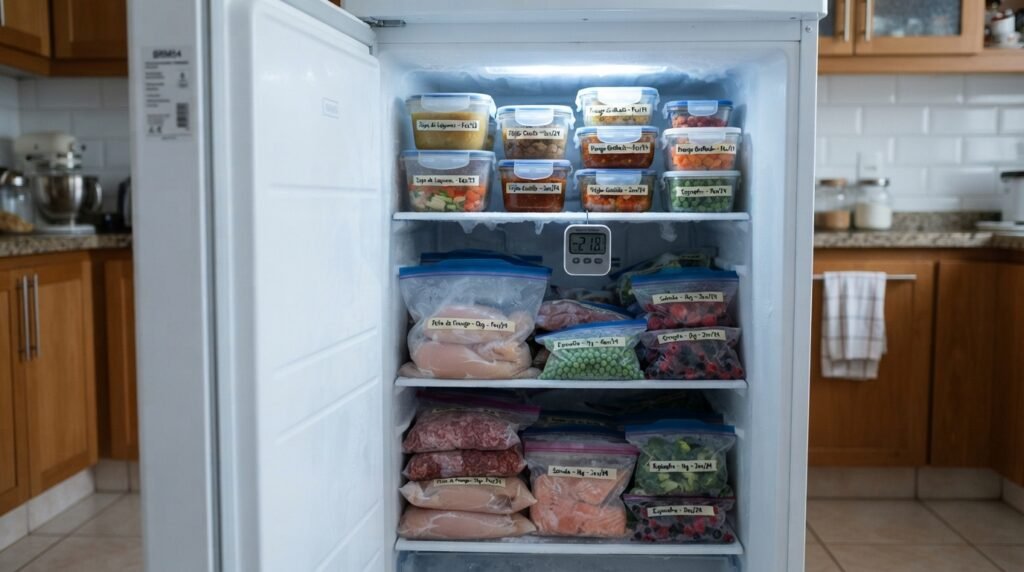 Alimentos congelados: a ciência por trás do processo.