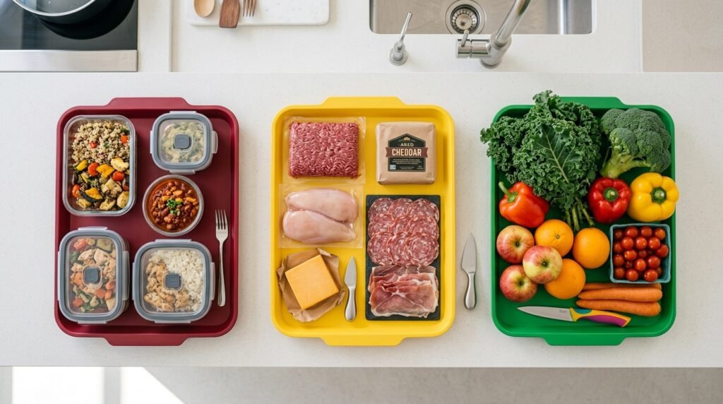 A tabela semáforo mostra o que comer primeiro entre os alimentos na geladeira.